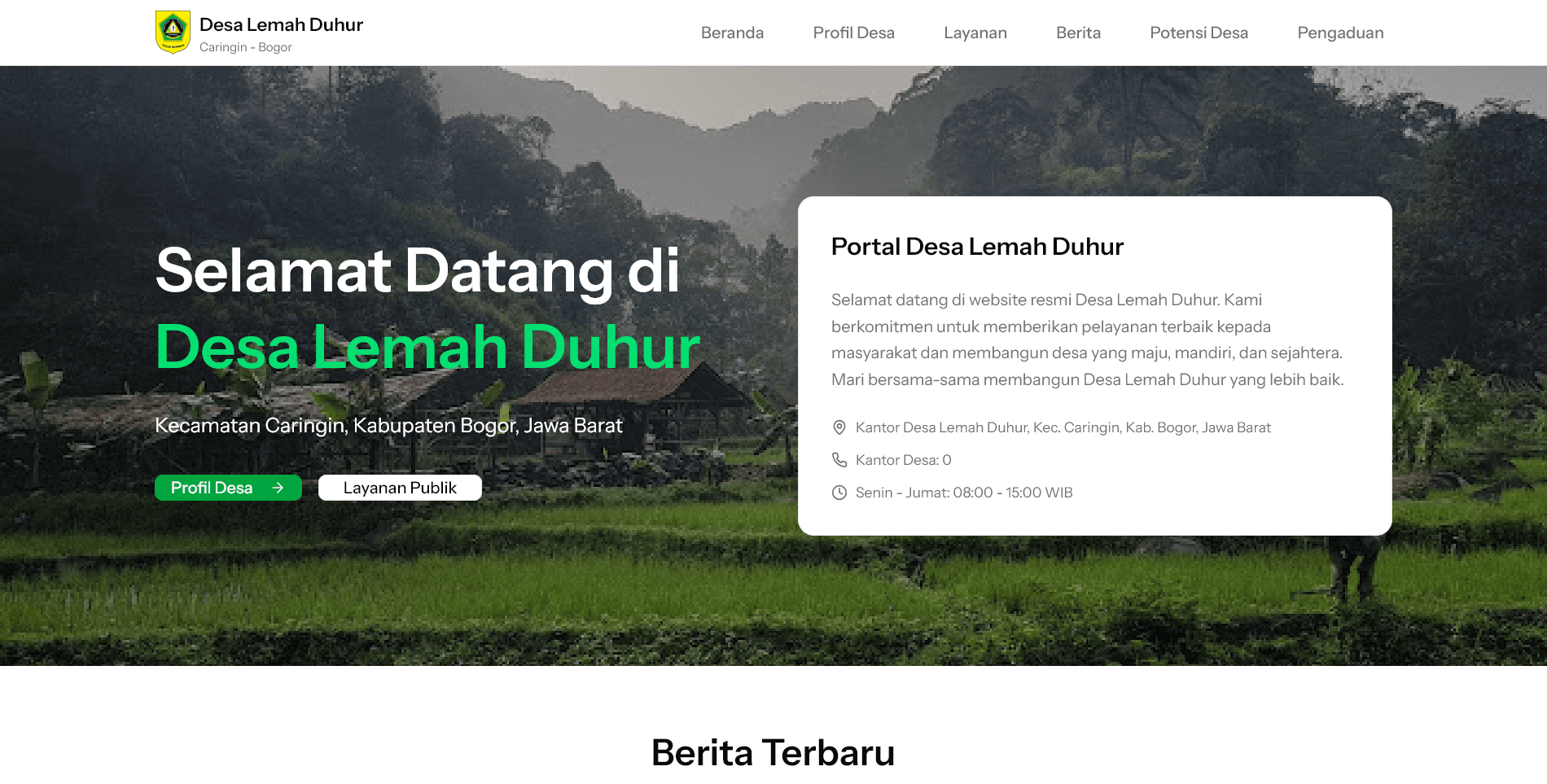 Website Desa
